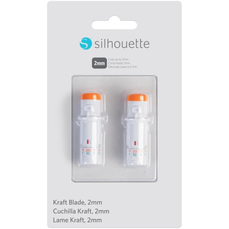 Lama BLADE-KRAFT 2mm per Silhouette Cameo 4 , Cameo 3 e Portrait 2 SILH-BLADE-KRAFT