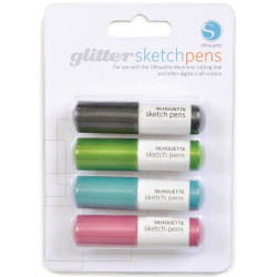 Silhouette Sketch Pens Glitter 4 pezzi SILH-PEN-GL