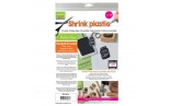 Shrink Plastic Sanded - 4 fogli A4