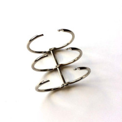 Album Binder Rings Silver