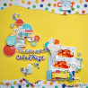 Simple Stories Birthday Blast Decorative Brads 30pz
