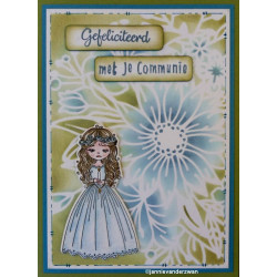 Nellie's Choice Just Me Die + Clear Stamp Communion