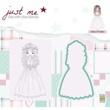 Nellie's Choice Just Me Die + Clear Stamp Communion