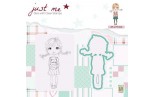 Nellie's Choice Just Me Die + Clear Stamp Back to School