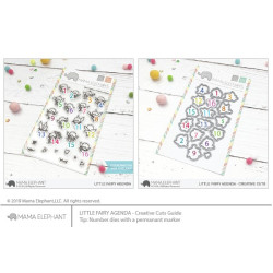 Mama Elephant LITTLE FAIRY AGENDA CREATIVE CUTS