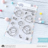 Mama Elephant ZODIAC MONKEY Clear Stamp