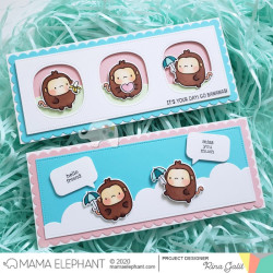 Mama Elephant ZODIAC MONKEY CREATIVE CUTS