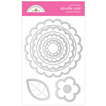 Doodlebug Design Nesting Scallops Doodle Cuts
