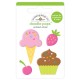 Doodlebug Doodle-Pops 3D Stickers Sweet Treats