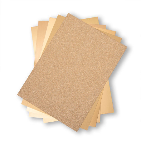 Sizzix Opulent Cardstock Pack Gold 50 fogli 664532