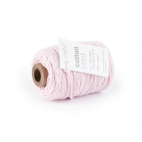 Cotton Cord Rosa Chiaro 50m