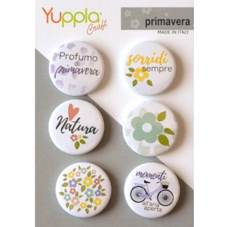 YupplaCraft Buttons Primavera