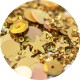 Sizzix Sequins & Beads Gold 663864 5pz