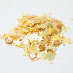 Sizzix Sequins & Bead Limoncello 664604 5pz