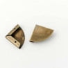 4 Angoli Bronzo per Album 22mm