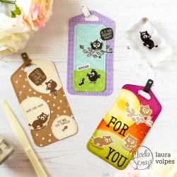 MODASCRAP CLEAR STAMPS LINEA TOMMY - FUNNY BIRDIE