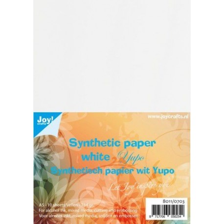 Joy!Crafts Synthetic Paper YUPO A5 White 10f