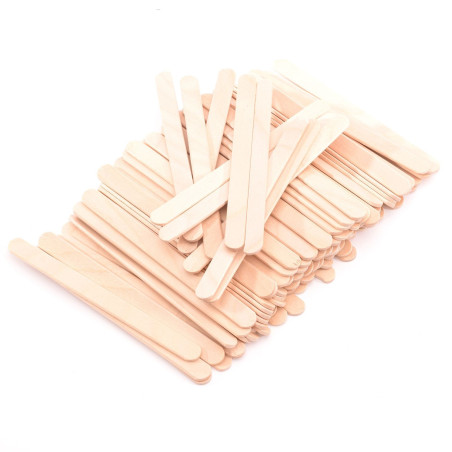 100 Stecche di Legno Naturale