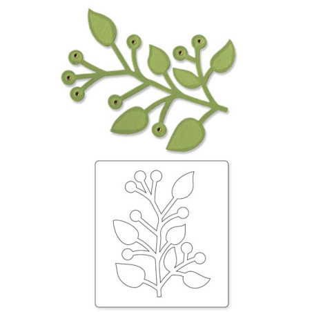 Bigz Die - Branch with Leaves 656212