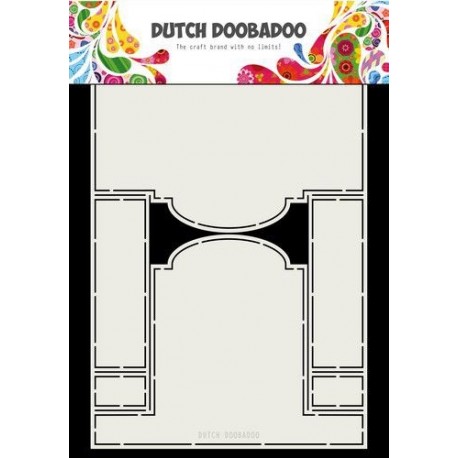Dutch Doobadoo Mask Card Art Stepper Label A4
