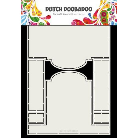 Dutch Doobadoo Mask Card Art Stepper Label A4