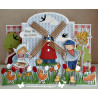 Dutch Doobadoo Mask Card Art Stepper Label A4