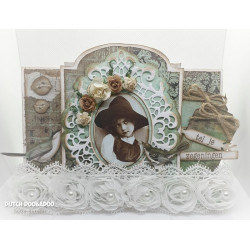 Dutch Doobadoo Mask Card Art Stepper Label A4