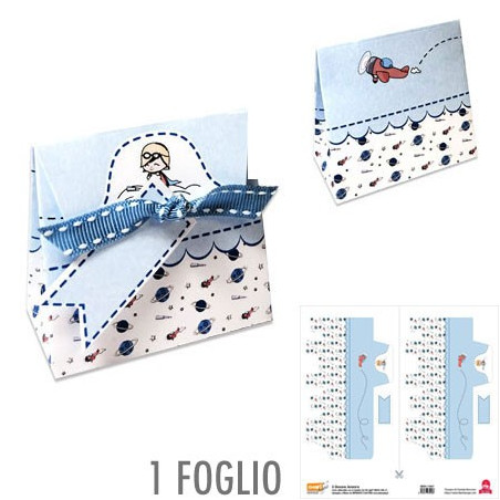 88220-4-CMLF Carta In-Folio - 88220-1-CMLF Carta In-Folio - Il Giovane Aviatore FOGLIO SINGOLO