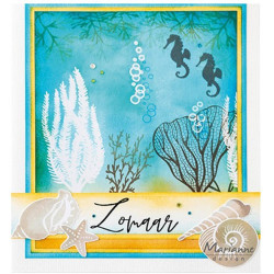 Marianne Design Colorfull Silhouette Coral Clear Stamp