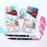 Tombow ABT DUAL BRUSH PEN Set VINTAGE ABT-6P-5