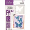 Crafter's Companion Full of a Flutter Layering Kaleidoscope Stencils