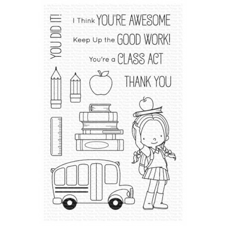 My Favorite Things Class Act Clear Stamps