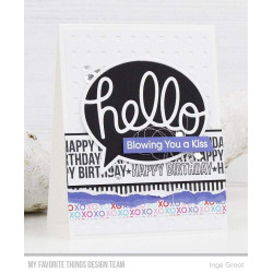 My Favorite Things Say Hello Die-namics
