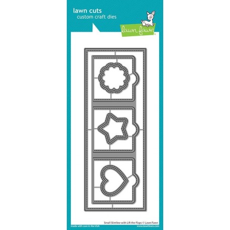 LAWN FAWN Small Slimline with Lift the Flaps Cuts