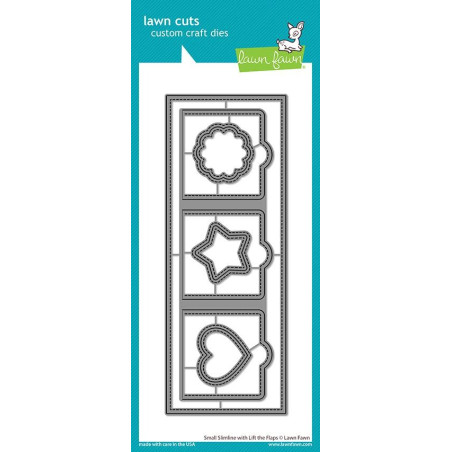 LAWN FAWN Small Slimline with Lift the Flaps Cuts