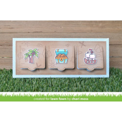 LAWN FAWN Small Slimline with Lift the Flaps Cuts