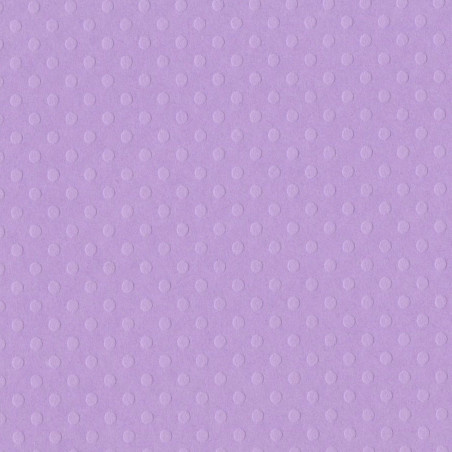 Cartoncino Bazzill Dotted Swiss Berry Pret 30x30cm 216gsm