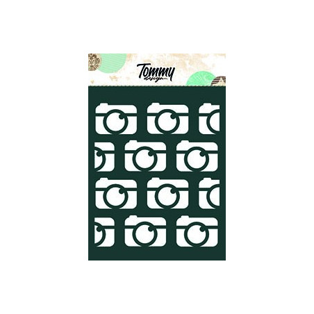 STENCIL A6 MACCHINE FOTOGRAFICHE Tommy Design
