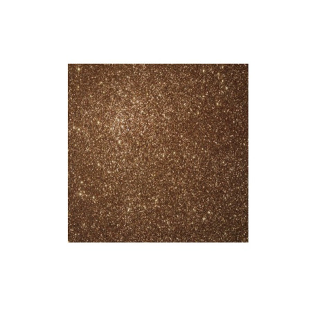 Foglio gomma crepla Marrone Glitter