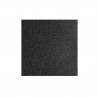 Foglio gomma crepla Nera Glitter