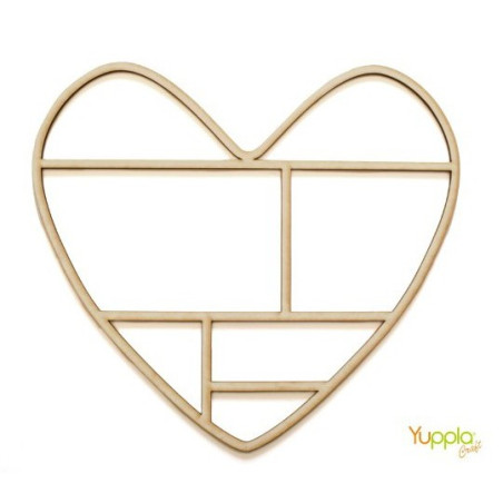 YupplaCraft Legnetti Cornice Cuore