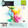 5 fogli Watercolour Paper SMOOTH WHITE 30x30cm 300gsm