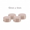 Magnet Ni35 Superstrong Ø10x1mm 12pcs