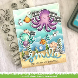 Lawn Fawn Ocean Wave Stencil