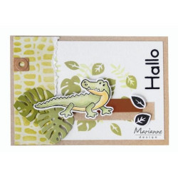 Marianne Design Stencil Reptile