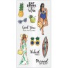 Hampton Art Just Relax Clear Stamps