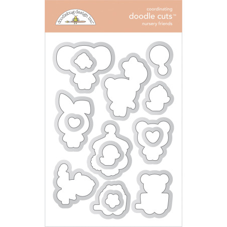 Doodlebug Design Nursery Friends Doodle Cuts