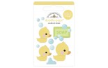 Doodlebug Doodle-Pops 3D Stickers Rubber Ducky