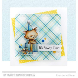 My Favorite Things Pawty Time Clear Stamps