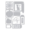 Thinlits Die Set 12pz - Box Spooky Silhouette 664577